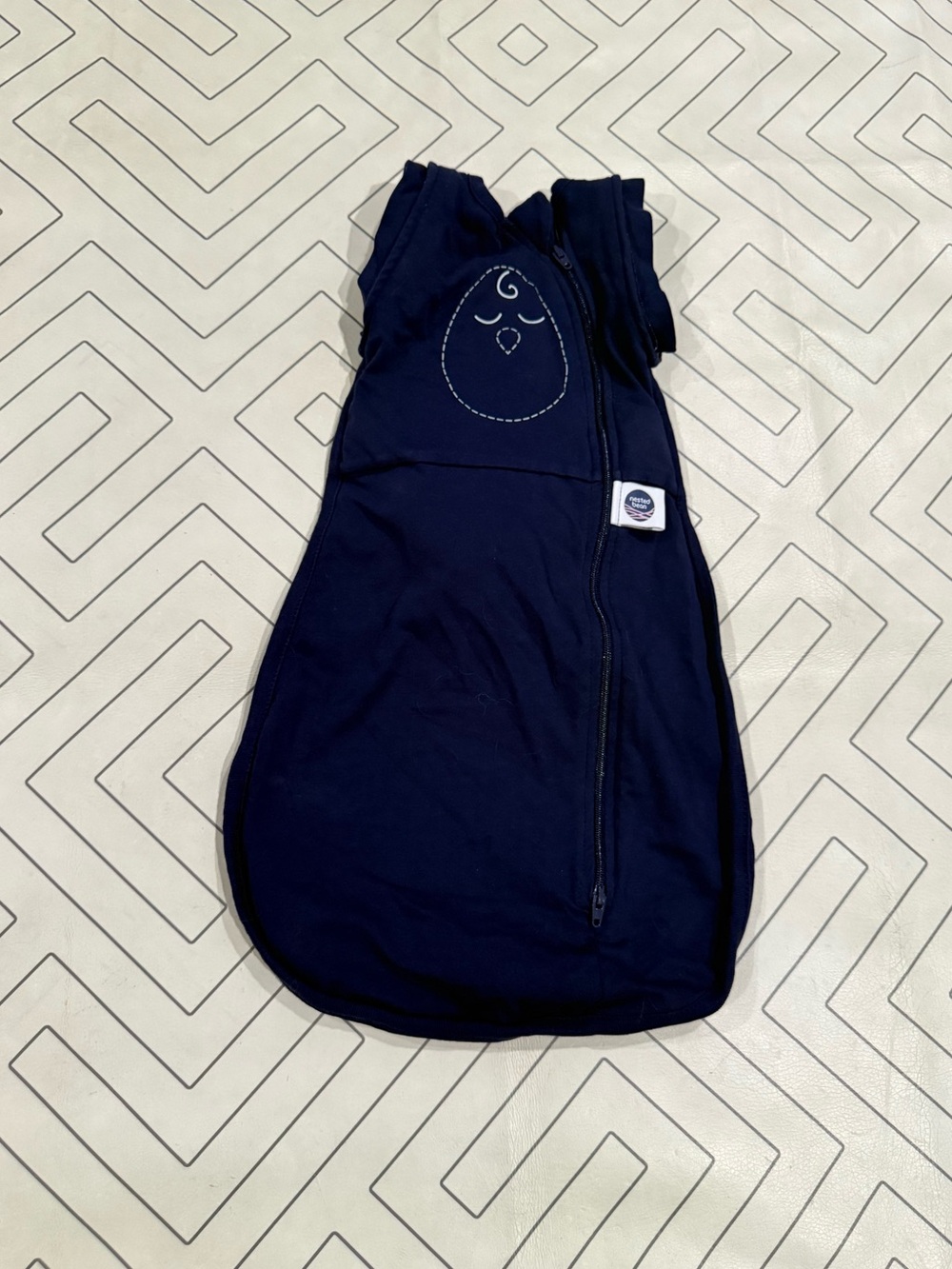 Nested Bean Navy Zen One Swaddle